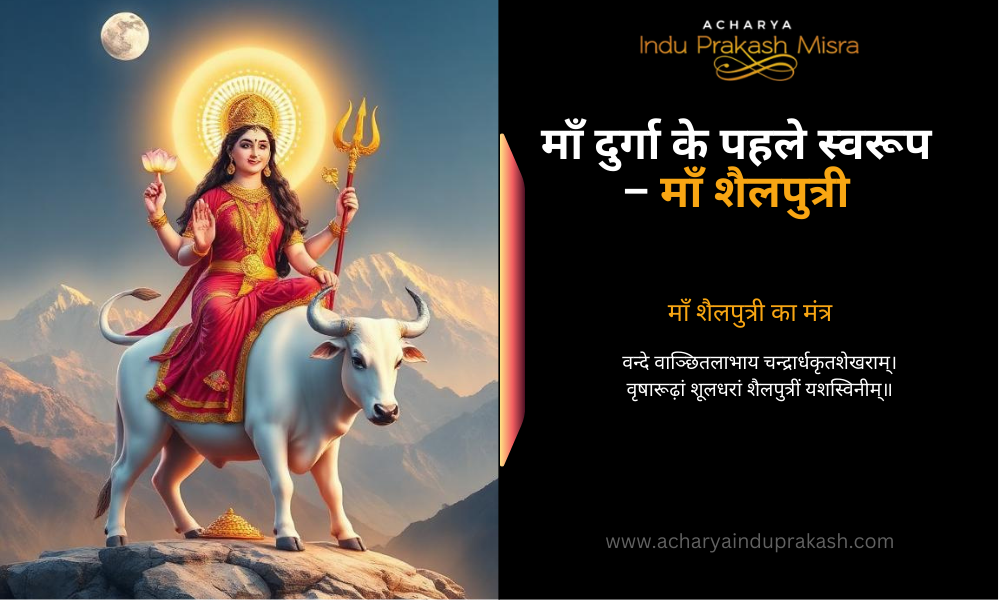 माँ दुर्गा के पहले स्वरूप – माँ शैलपुत्री