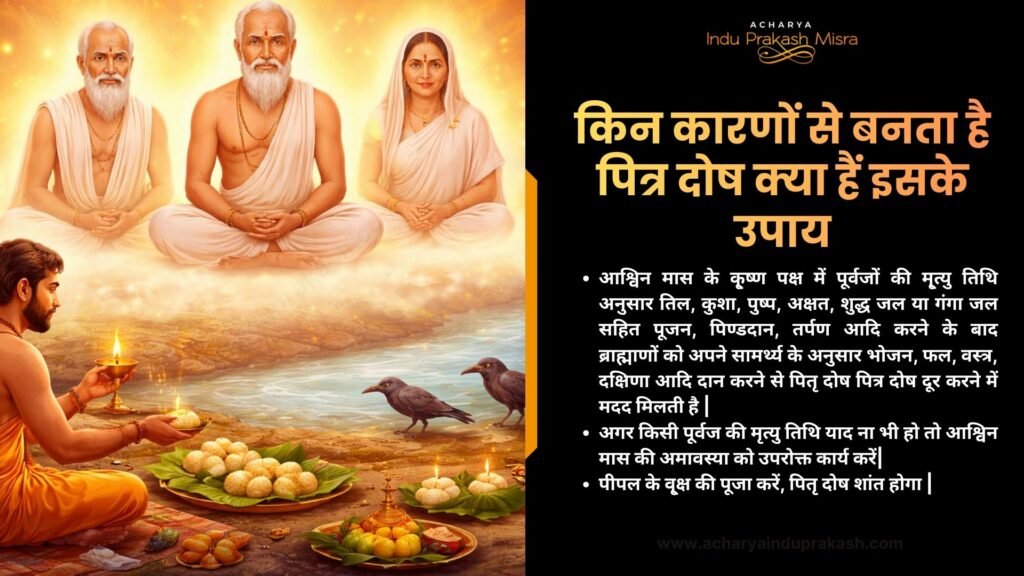 किन कारणों से बनता है पित्र दोष क्या हैं इसके उपाय