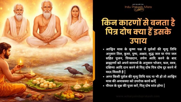 किन कारणों से बनता है पित्र दोष क्या हैं इसके उपाय
