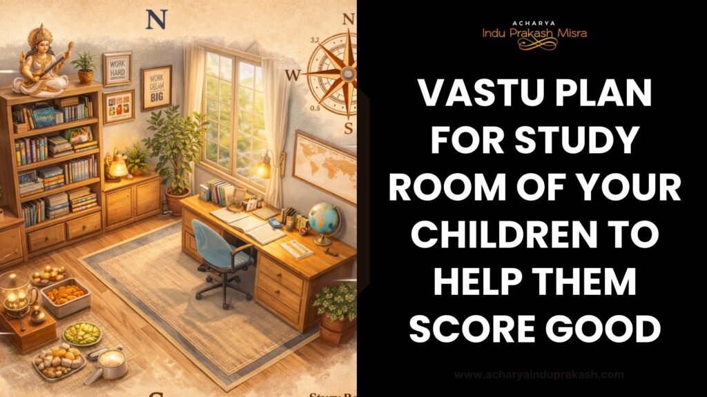 Vastu plan for study room