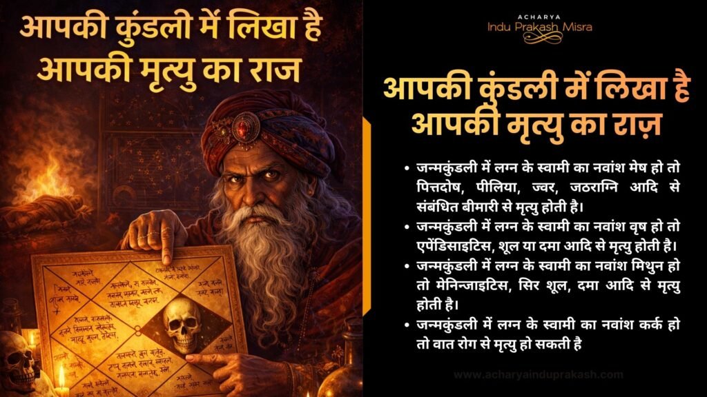 आपकी कुंडली में लिखा है आपकी मृत्यु का राज़