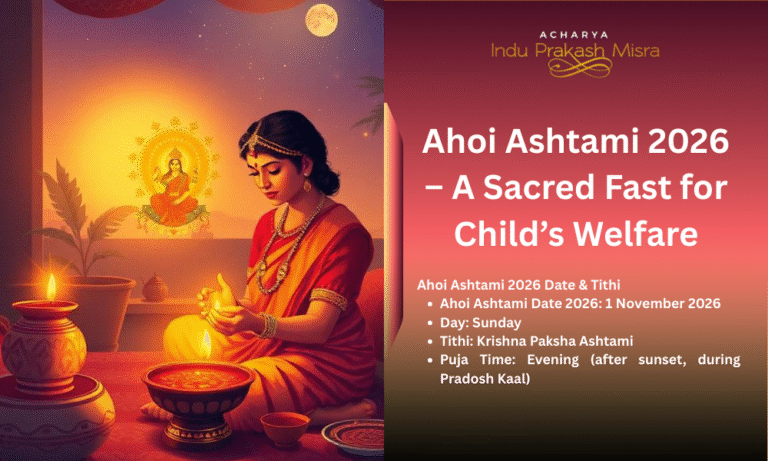 Ahoi Ashtami 2026 Puja for Child’s Welfare