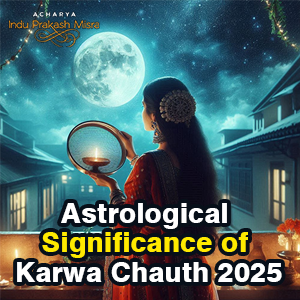 Astrological Significance of Karwa Chauth 2025