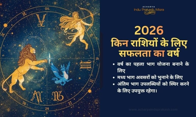 2026 किन राशियों के लिए सफलता का वर्ष