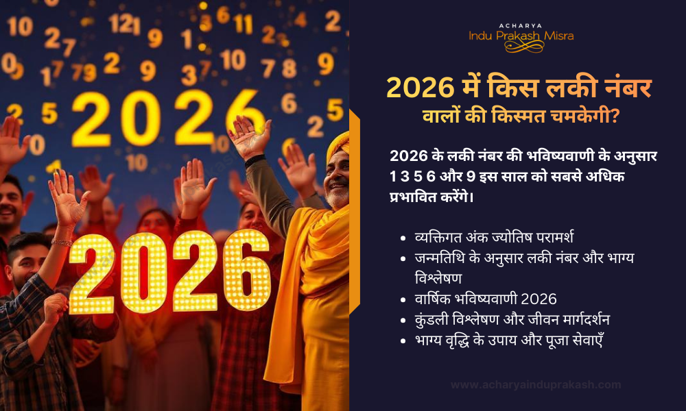 2026 में किस लकी नंबर