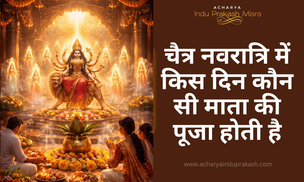 चैत्र नवरात्रि किस दिन कौन सी माता की पूजा
