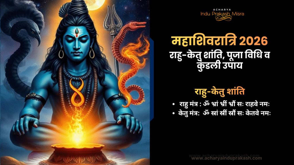 महाशिवरात्रि 2026 राहु केतु शांति
