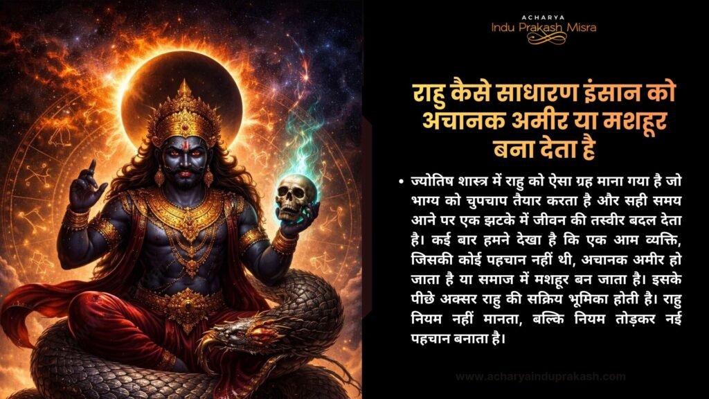 राहु ग्रह का प्रभाव