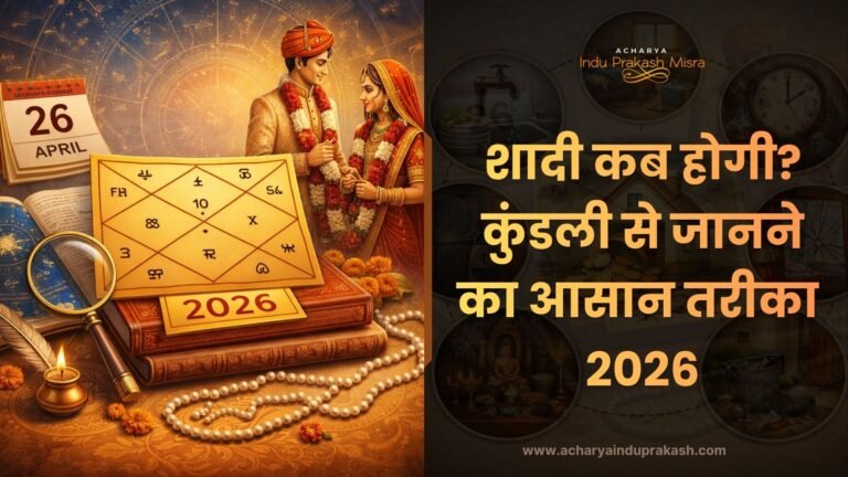 शादी कब होगी कुंडली से जानने