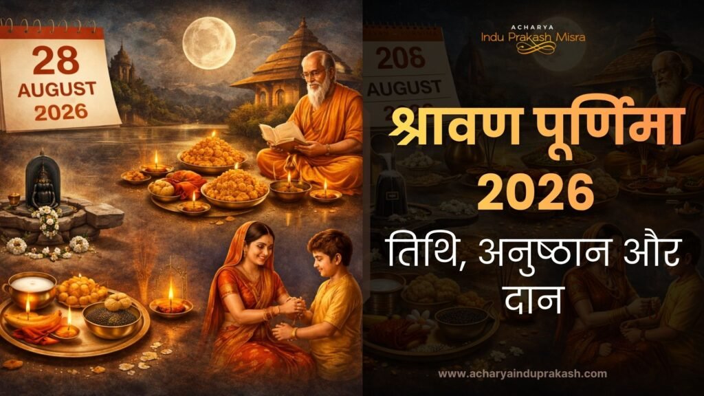 श्रावण पूर्णिमा 2026 तिथि