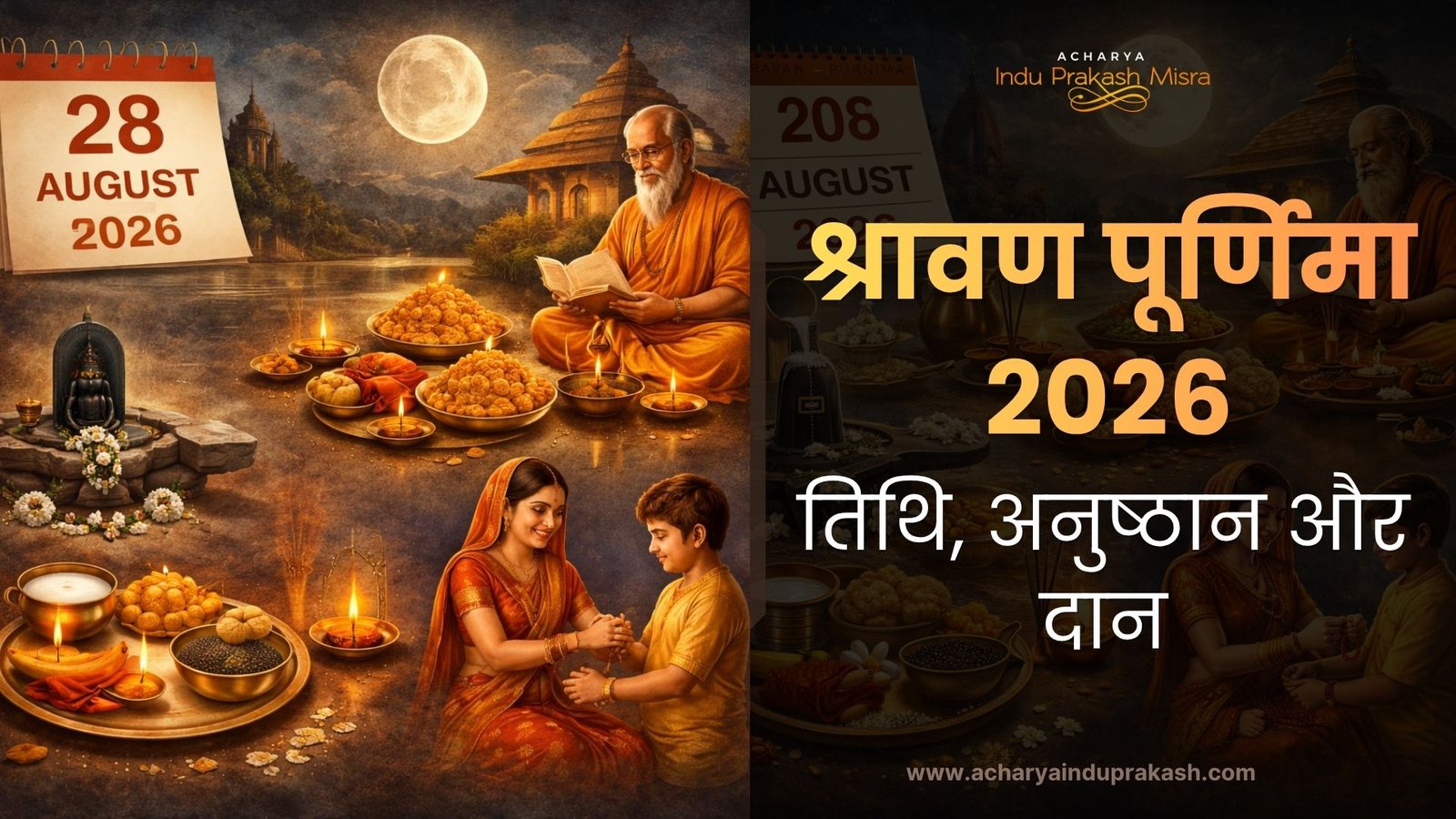 श्रावण पूर्णिमा 2026 तिथि