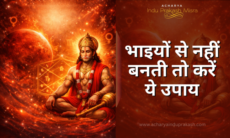 भाइयों से नहीं बनती तो करें ये उपाय