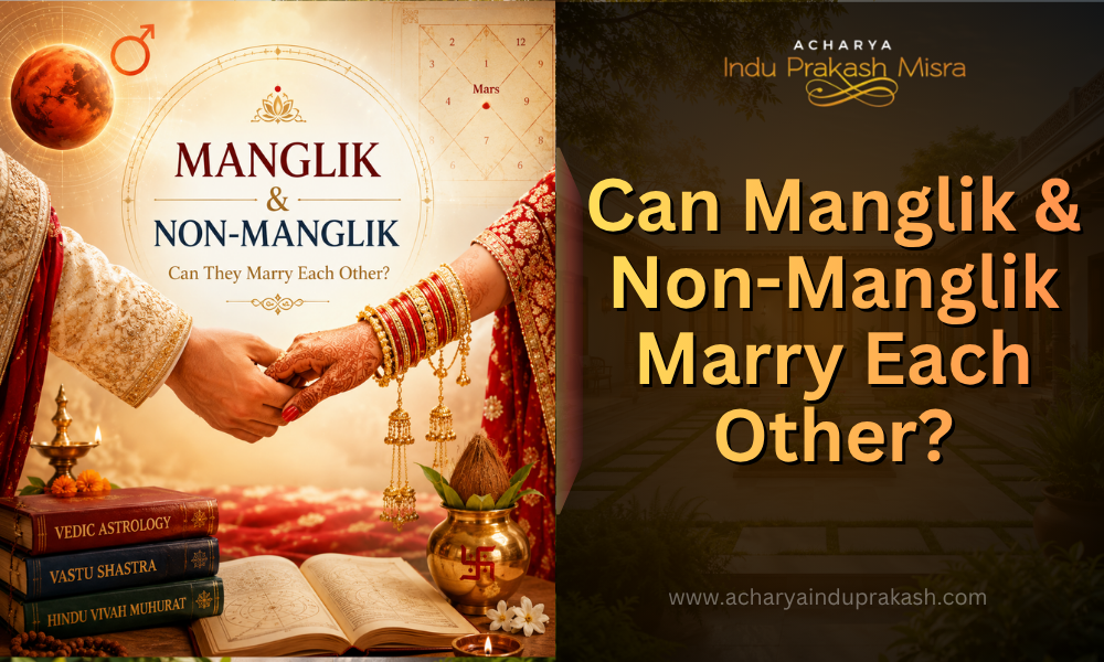 Can Manglik and Non Manglik Marry Each Other