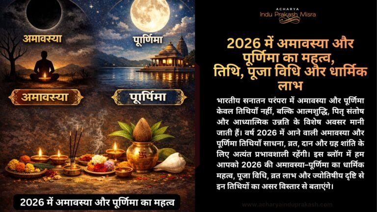 2026 अमावस्या पूर्णिमा तिथि पूजा विधि