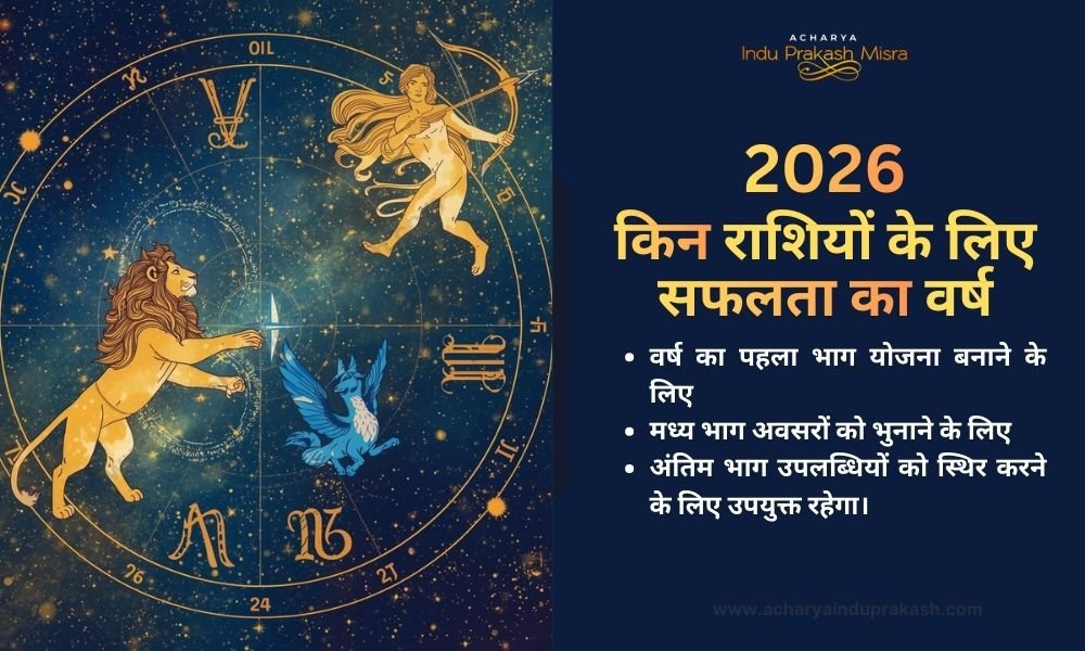 2026 किन राशियों के लिए सफलता का वर्ष
