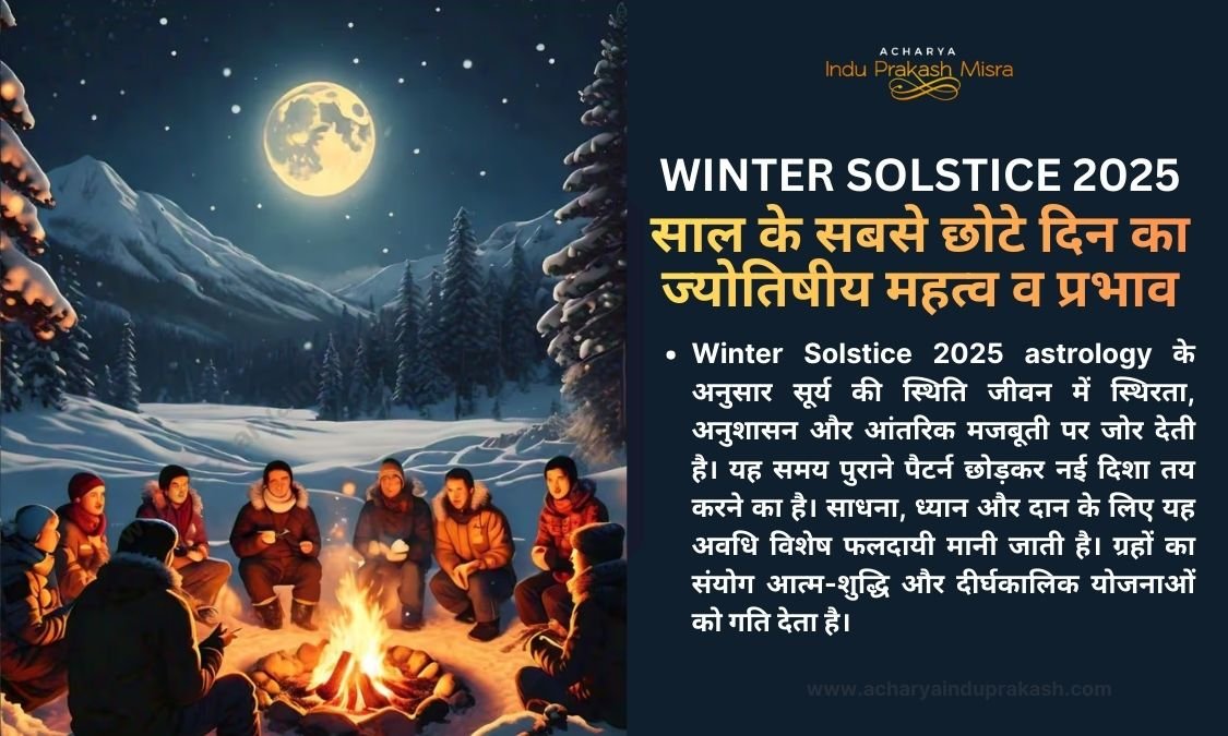 Winter Solstice 2025: साल के सबसे छोटे दिन का ज्योतिषीय महत्व व प्रभाव