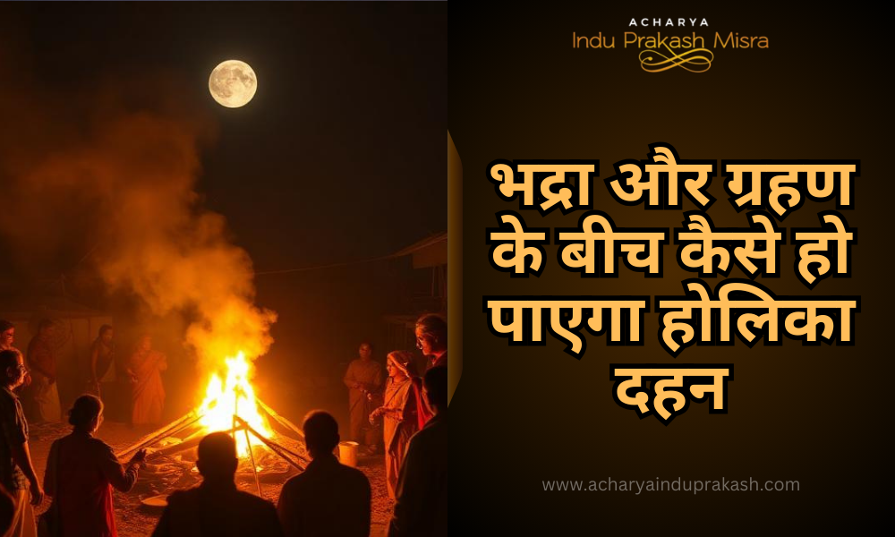 भद्रा और ग्रहण के बीच कैसे हो पाएगा होलिका दहन