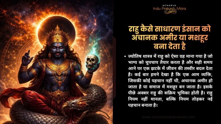 राहु ग्रह का प्रभाव