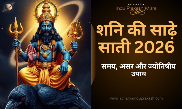 शनि की साढ़े साती 2026