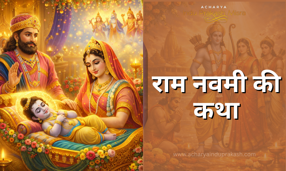 राम नवमी की कथा, महत्व, शुभ मुहूर्त व पूजा विधि | Acharya Indu Prakash Ji