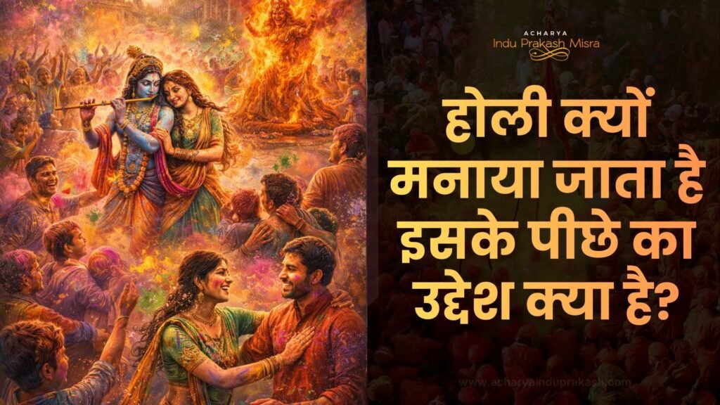 होली क्यों मनाई जाती है