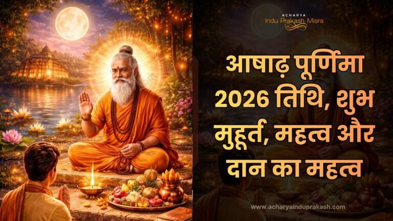 आषाढ़ पूर्णिमा 2026 तिथि