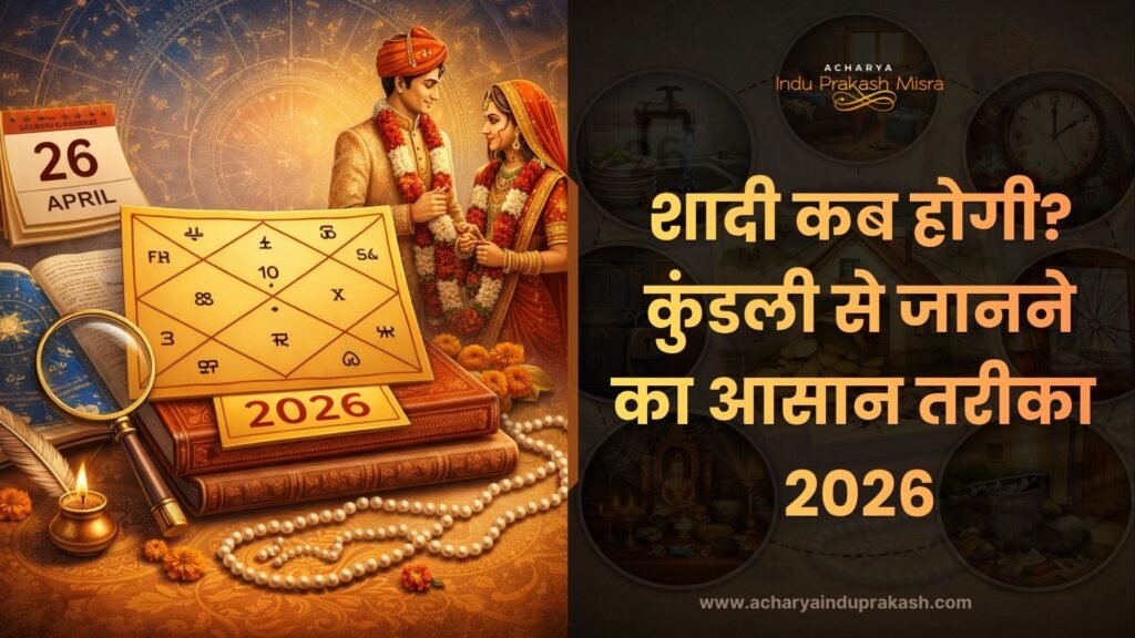 शादी कब होगी कुंडली से जानने