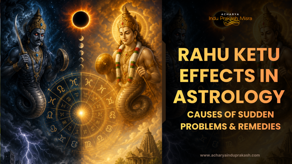 Rahu Ketu Effects in Astrology