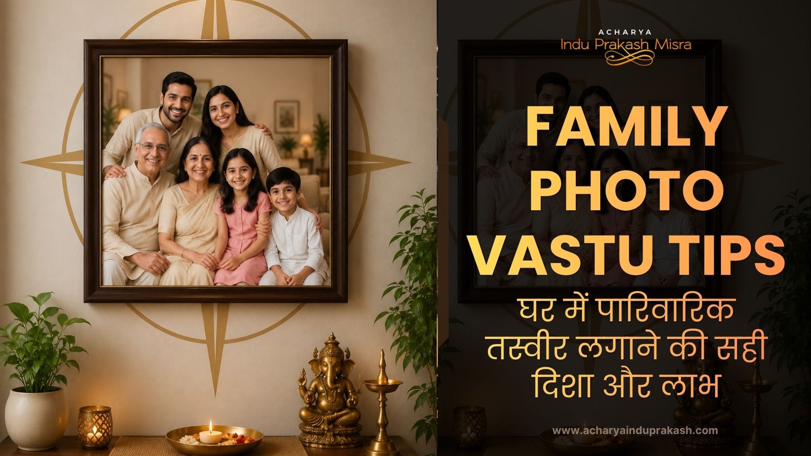 Family Photo Vastu Tips: घर में पारिवारिक तस्वीर लगाने की सही दिशा और लाभ