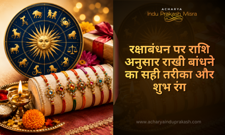 Raksha Bandhan Zodiac Wise Rakhi Color
