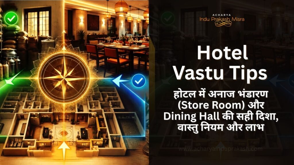 Hotel Vastu Tips Store Room, Dining Hall & Kitchen Vastu Rules