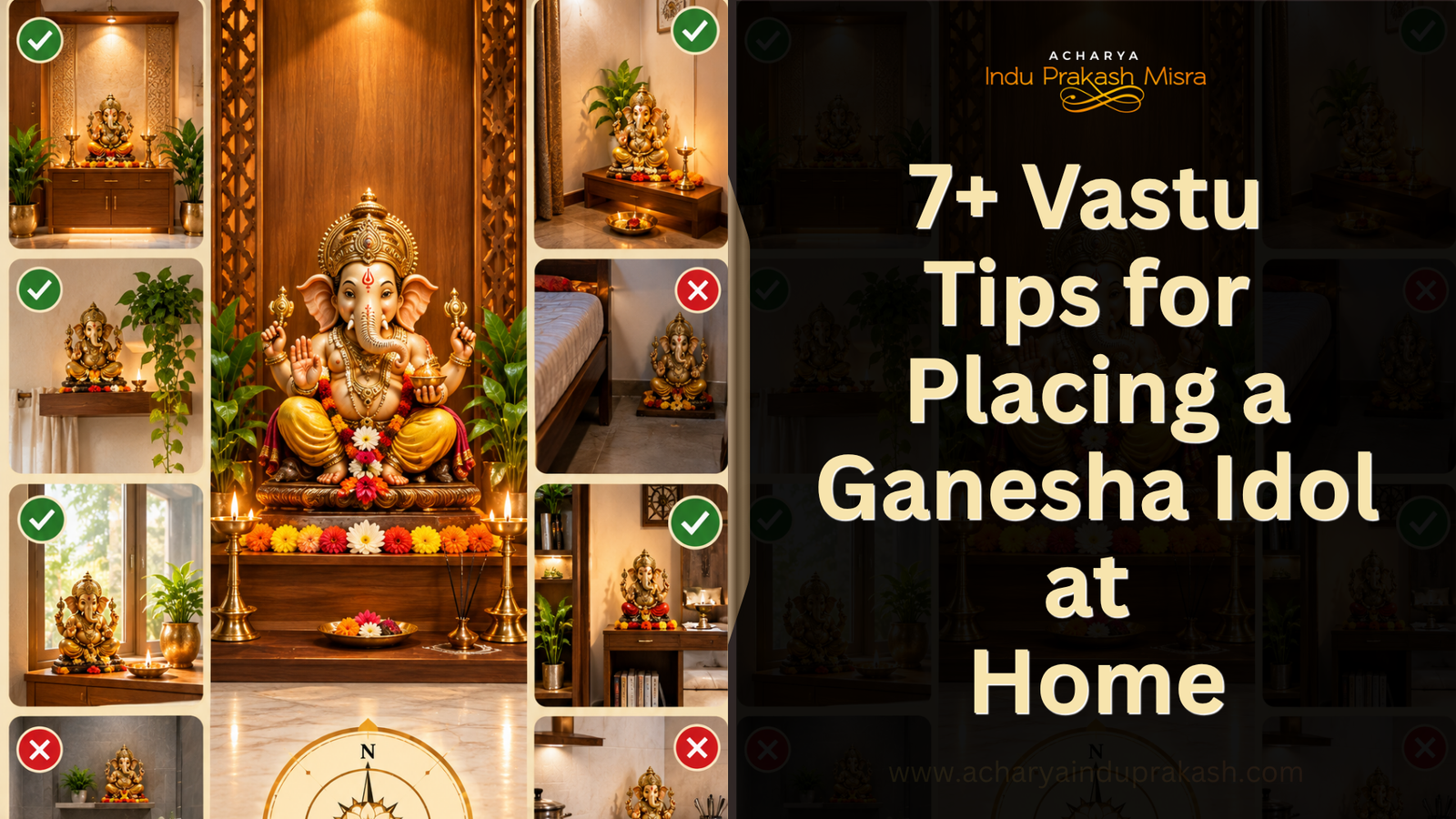 7+ Vastu Tips for Placing a Ganesha Idol at Home