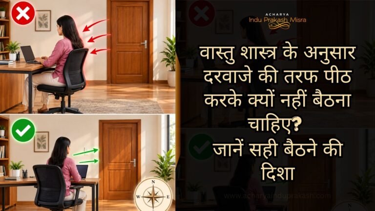 Sitting with Back to the Door Vastu