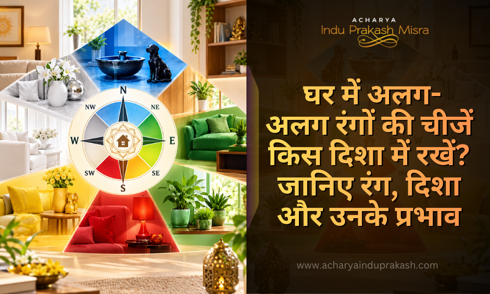 Vastu Shastra: अलग-अलग रंगों की चीजें घर की किस दिशा में रखें? जानिए सही दिशा